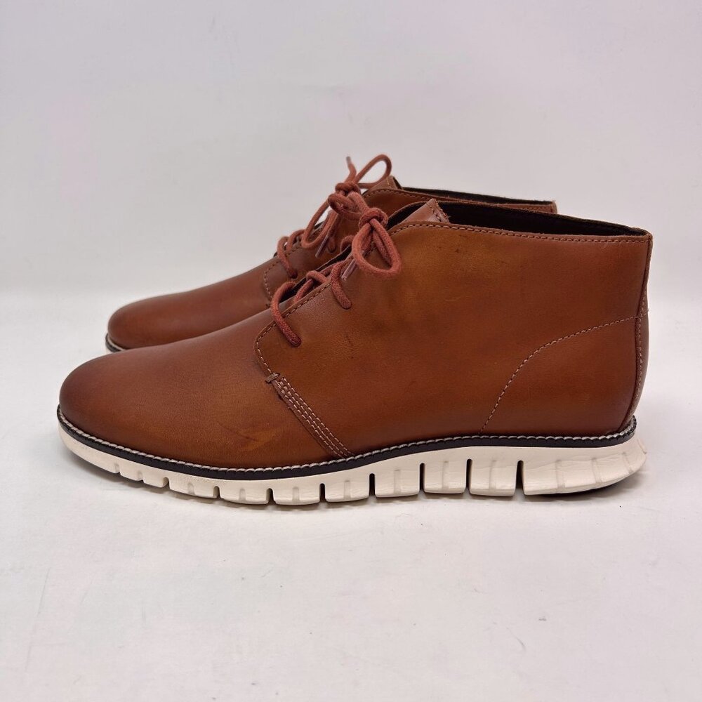 Cole Haan Zerogrand Chukka Boot Brown Tan C35593 Mens 9.5 M